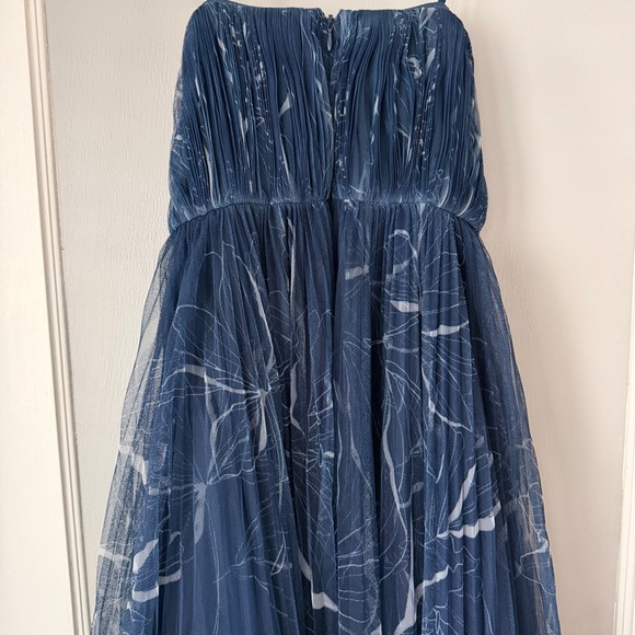 Hutch corene Tulle Gown midi two tone navy - Picture 10 of 11